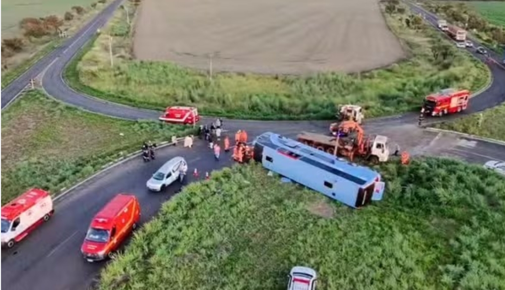 Motorista de Ônibus Indicado por 12 Homicídios e 46 tentativas de homicídios Após Acidente Fatal em Araguari (MG)