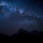 Céu estrelado noturno (imagem ilustrativa)