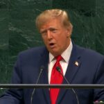 Presidente Donald Trump discursa na Assembleia Geral da ONU sobre o Irã