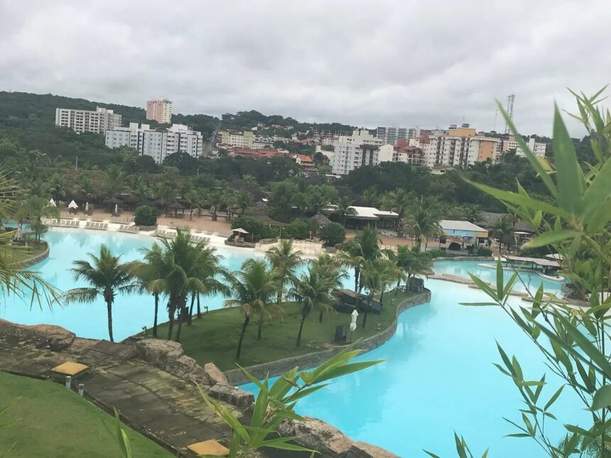 Rio Quente, uma das cidades de Goias com piscinas de aguas termais