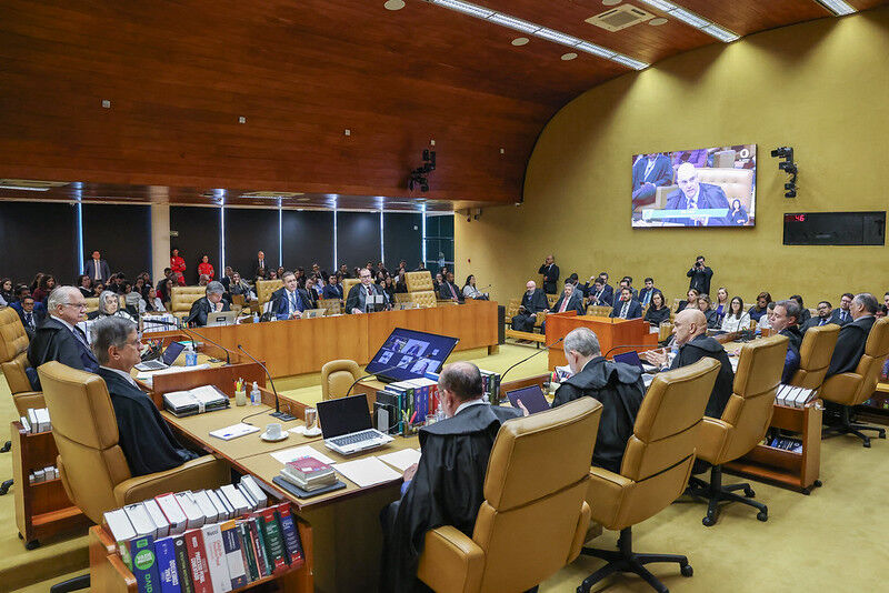 Sessão plenária do STF